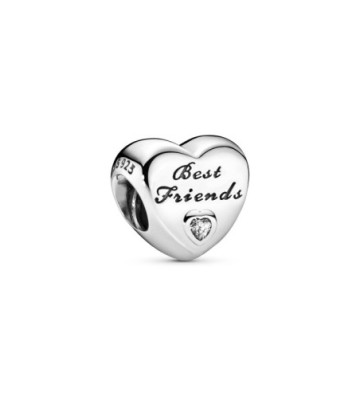 CHARM PANDORA CORAZON DE AMISTAD. 791727CZ.
