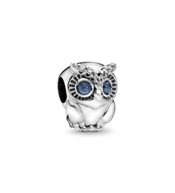 CHARM PANDORA BUHO RELUCIENTE. 798397NBCB.