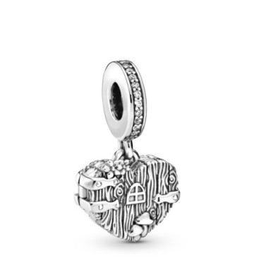 CHARM PANDORA COLGANTE DULCE CORAZÓN. 798284CZ.