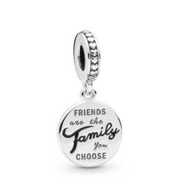 CHARM PANDORA COLGANTE LOS AMIGOS SON FAMILIA. 798124EN16.