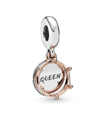 CHARM PANDORA COLGANTE ROSE REINA Y CORONA REAL. 788255.