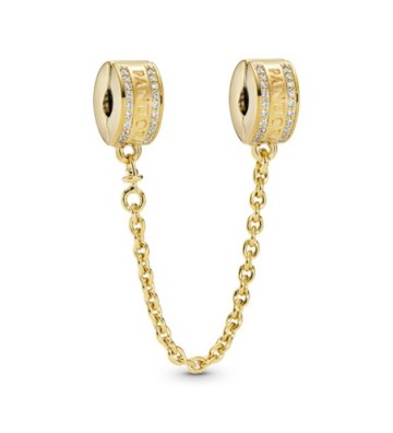 CADENA DE SEGURIDAD PANDORA SHINE CORAZONES FIRMA PANDORA. 768642C01-05.