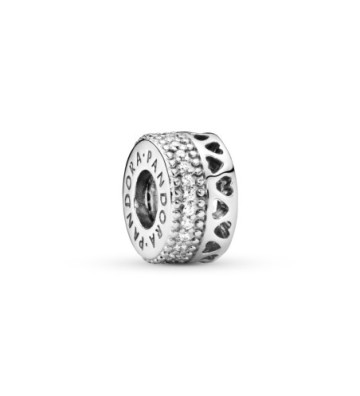 CHARM SEPARADOR CORAZONES DE PANDORA. 797415CZ.