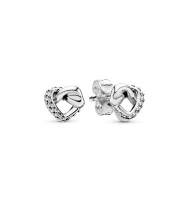 PENDIENTES PANDORA CORAZONES ANUDADOS. 298019CZ