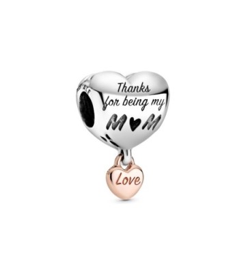 CHARM PANDORA ROSE CORAZÓN TE QUIERO MAMÁ. 788830C00