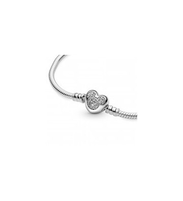 PULSERA PANDORA MOMENTS CIERRE CORAZÓN MICKEY MOUSE DE DISNEY. 599299C01.