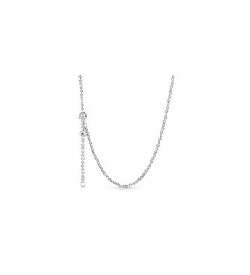 CADENA PANDORA PLATA ESLABONES REDONDOS. 399260C00-60.