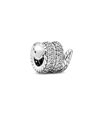 CHARM PANDORA SERPIENTE ENROSCADA BRILLANTE. 799099C01.