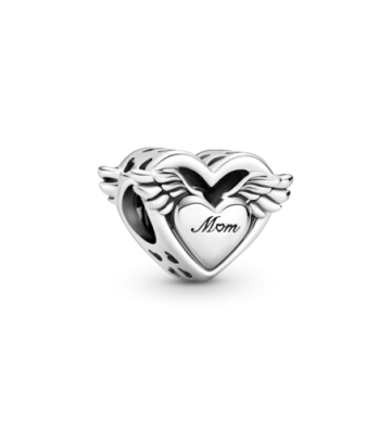 CHARM PANDORA ALAS DE ANGEL Y MAMÁ. 799367C00.