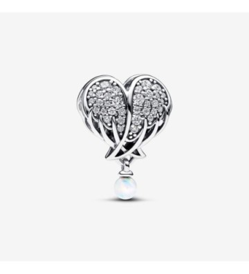 CHARM PANDORA ALAS DE ÁNGEL Y CORAZÓN BRILLANTE. 792980C01.