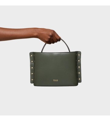 Bandolera Mediana Caqui TOUS Jewelry Studs – Bolso Mujer