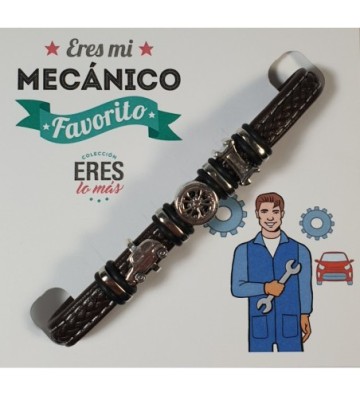 PULSERA CABALLERO ERES LO MAS MECANICO