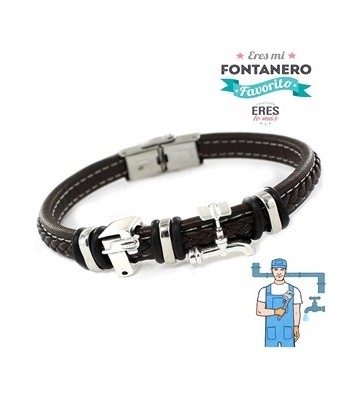 PULSERA CABALLERO ERES LO MAS FONTANERO