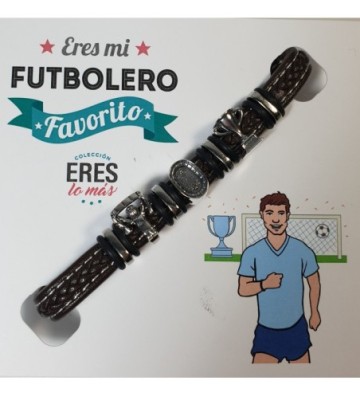 PULSERA CABALLERO ERES LO MAS FUTBOLERO