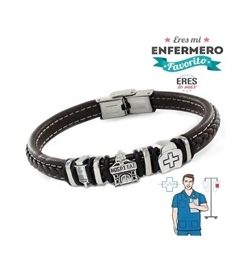 PULSERA CABALLERO ERES LO MAS ENFERMERO