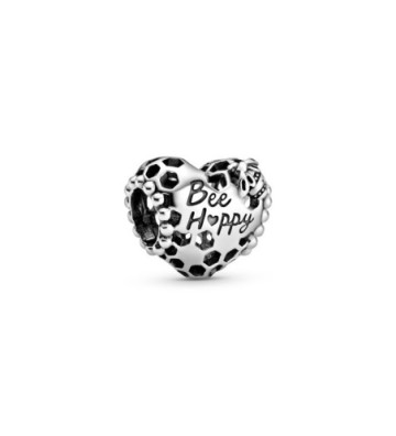 CHARM PANDORA CORAZON NIDO DE ABEJA BEE HAPPY -PANDORA PRIMAVERA- (798769C00)