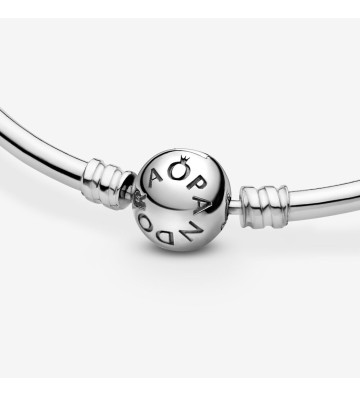 PULSERA PANDORA ARO RIGIDO CIERRE BOLA LOGO. 590713.