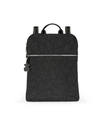 MOCHILA TOUS KAOS NEW COLORES DE NYLON EN COLOR ANTRACIRA-NEGRO (695810038)