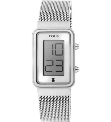 RELOJ TOUS DIGISQUARED DE ACERO.000351520