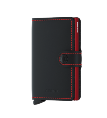 CARTERA SECRID MINIWALLET MATTE MM-BLACK&RED. 8718215287247