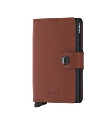 CARTERA SECRID MINIWALLET MATTE MM-BRICK-BLACK. 8718215285854