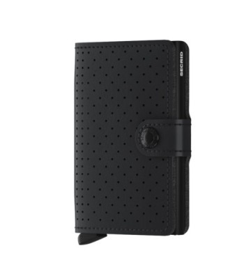 CARTERA SECRID MINIWALLET PERFORATED MPf-BLACK. 8718215287025