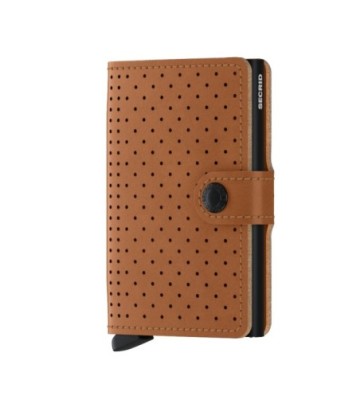 CARTERA SECRID MINIWALLET PERFORATED MPf-COGNAC. 8718215287001