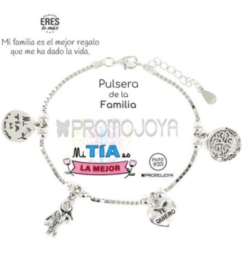 PULSERA ERES LO MAS -PULSERA DE MI TIA ES LA MEJOR- 9107870