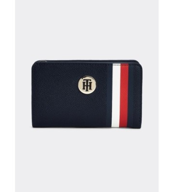 BILLETERA TOMMY HILFIGER SIGNATURE MEDIANA. AW0AW08368 0GY