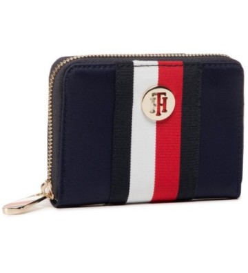 BILLETERA TOMMY HILFIGER POPPY  MEDIANA. AW0AW08370 0GY