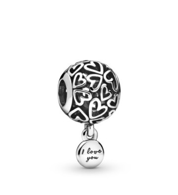 CHARM PANDORA CORAZONES DE AMOR. 798606C00.